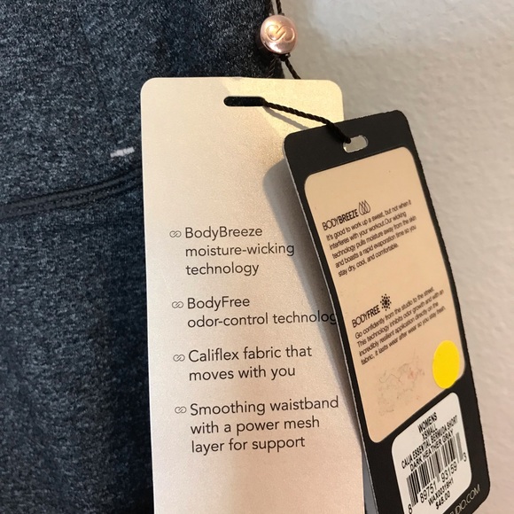 NEW Calia by Carrie Underwood Mid Rise Bermuda Biker Shorts Gray 10” Inseam XS - Picture 6 of 11